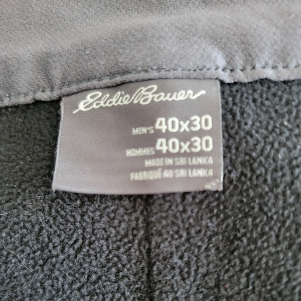 Eddie Bauer Fleece Lined Nylon Pants - Picture 3 of 4